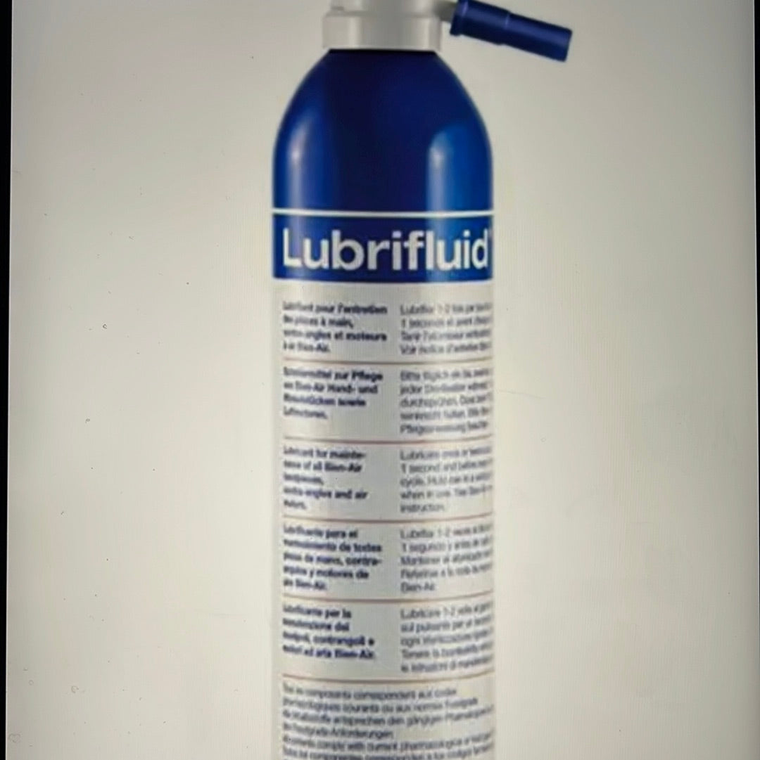 Henry Schein Bien Air Lubrifluid Spray Lubricant BLUE 500 mL Ebay Inv