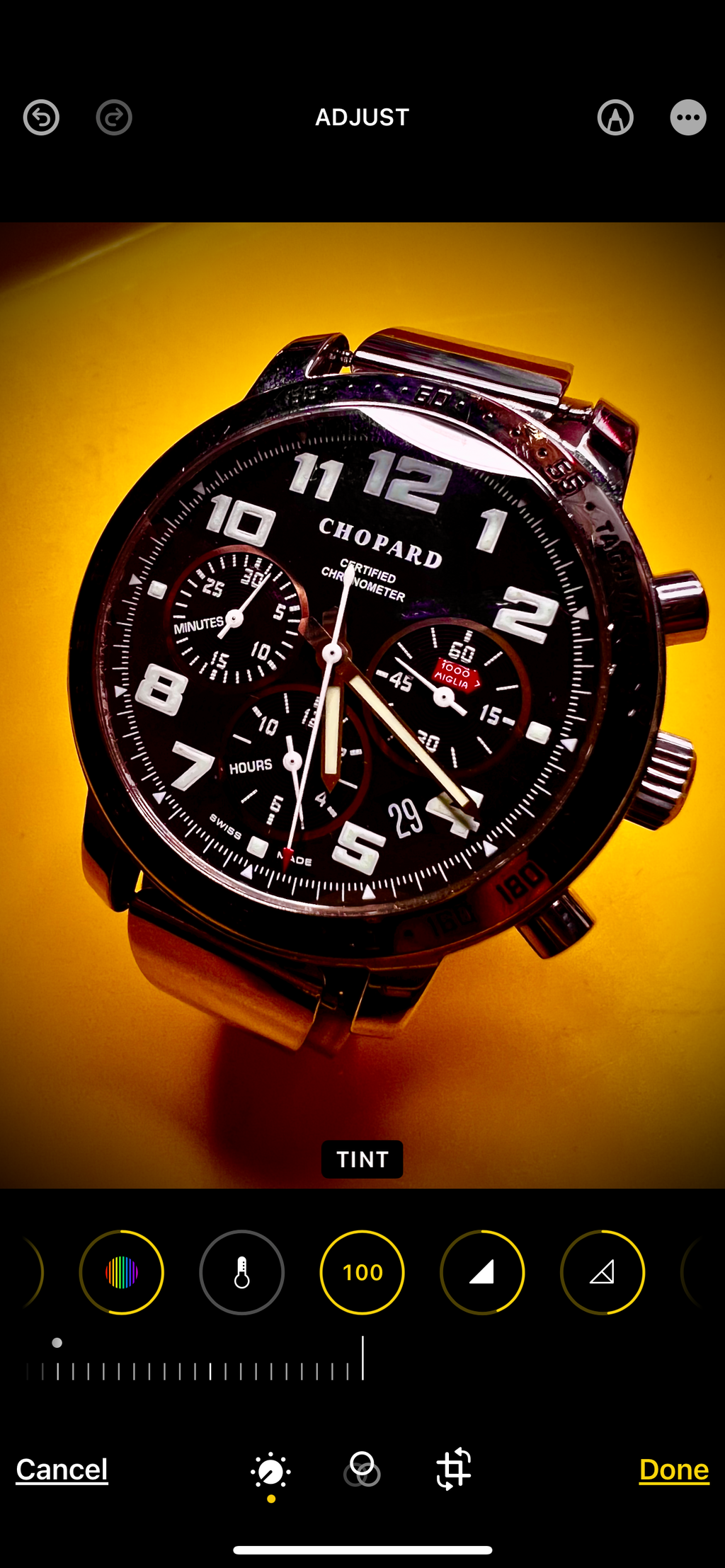 R#735 Chopard Mille Miglia Automatic Chronograph Chronometer Ref. 8920 Full Set Box Papers COSC Swiss Made