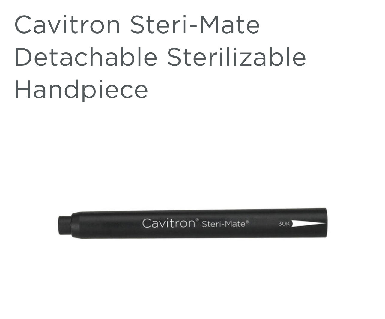 Dentsply Cavitron Steri- Mate 360 30K Sterilizable Sheath Handpiece No .8013201