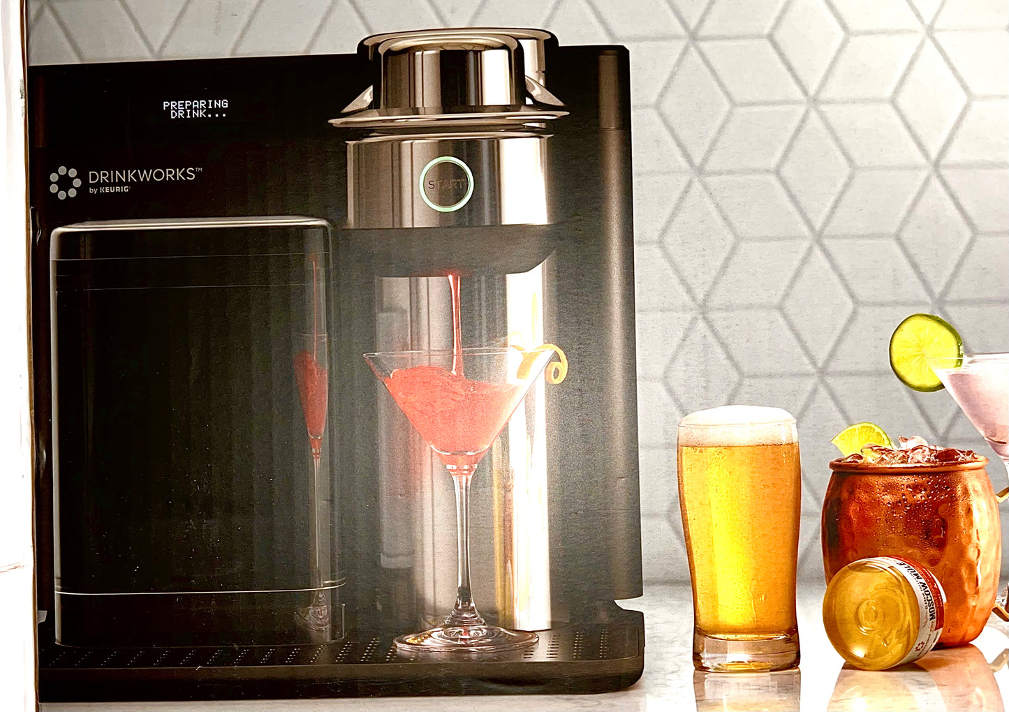 Keurig Drinkworks Home Bar Drinkmaker Black